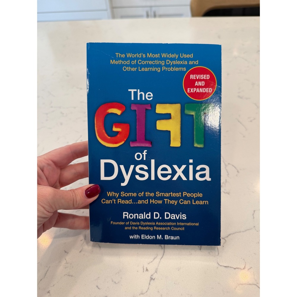 The Gift of Dyslexia Ronald D Davis Revised Expanded Edition Paperback Book